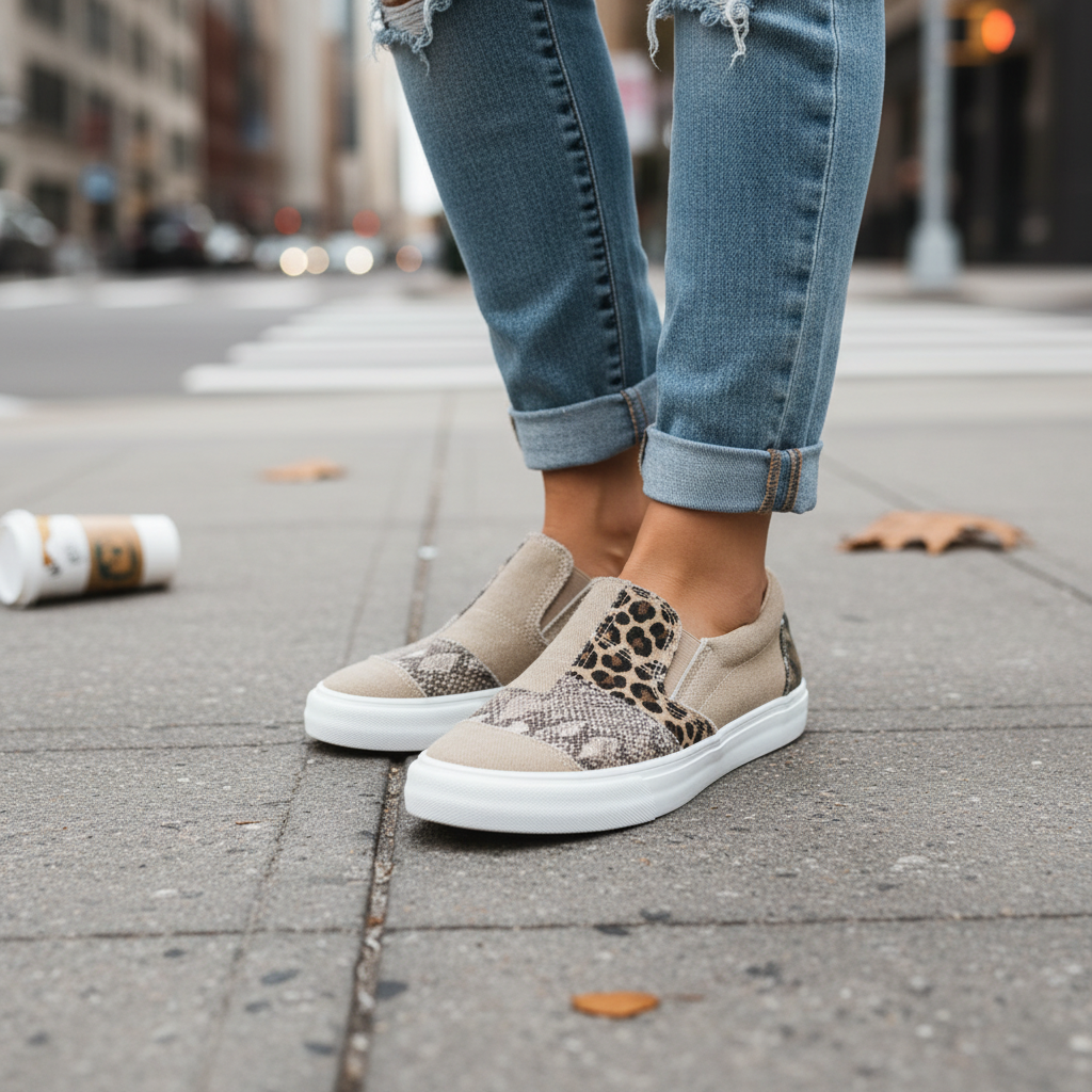 Women’s Flat Slip-Ons – Light, Easy & Casual Summer Shoes