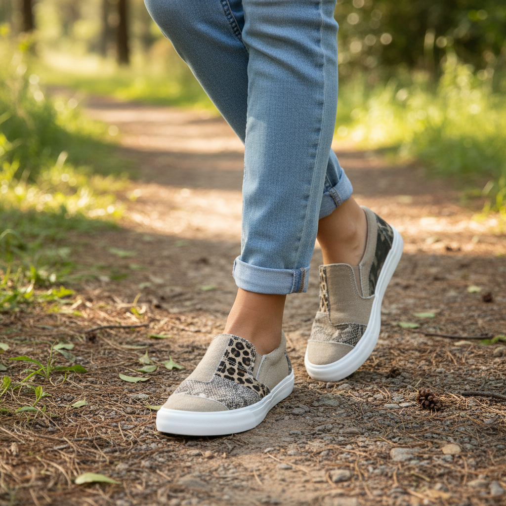Women’s Flat Slip-Ons – Light, Easy & Casual Summer Shoes