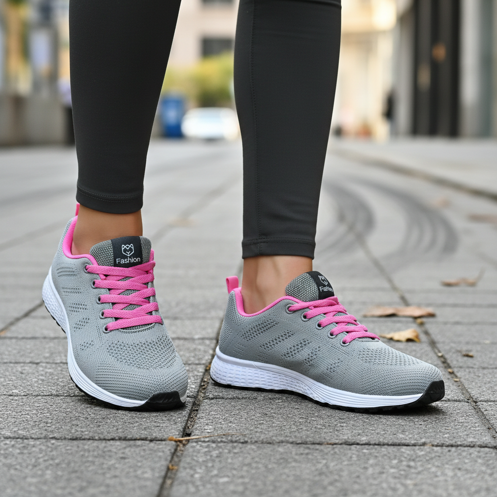 Women’s Lightweight Casual Sneakers – Fresh Everyday Style & Comfort
