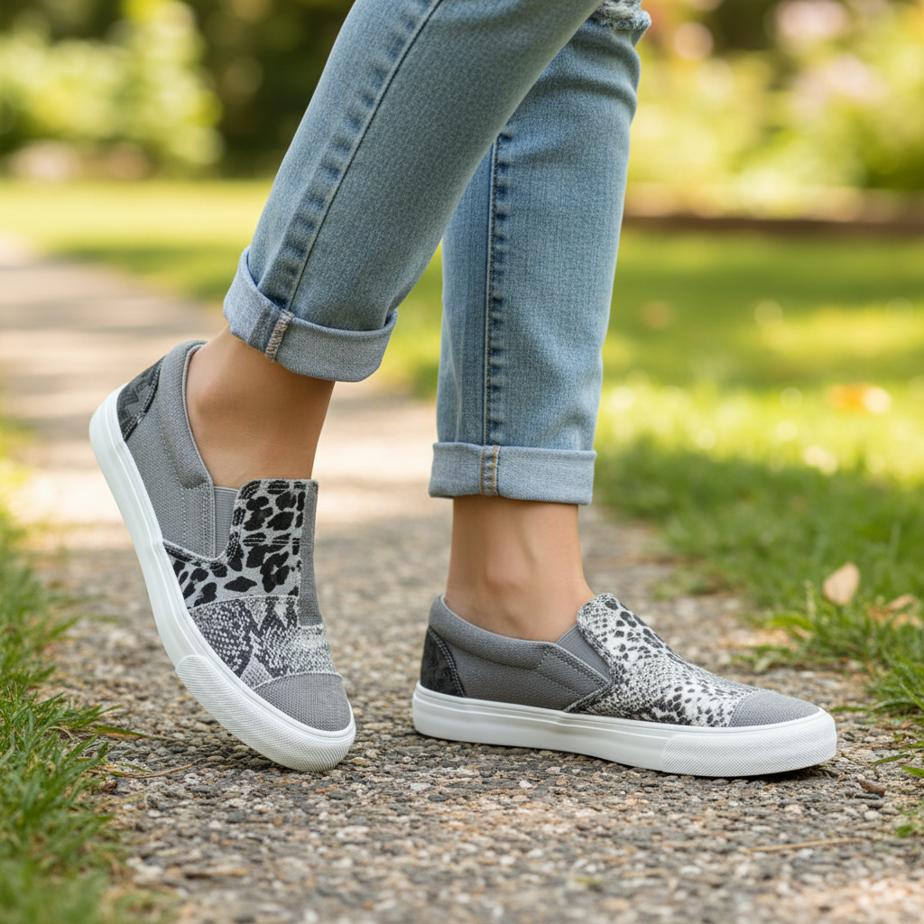 Women’s Flat Slip-Ons – Light, Easy & Casual Summer Shoes